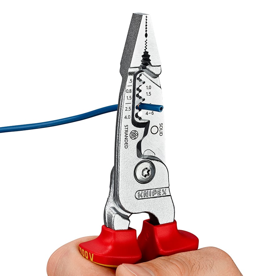 KNIPEX Multifunktions-Elektrikerzange Metrisches Modell 13 7X 200 ME