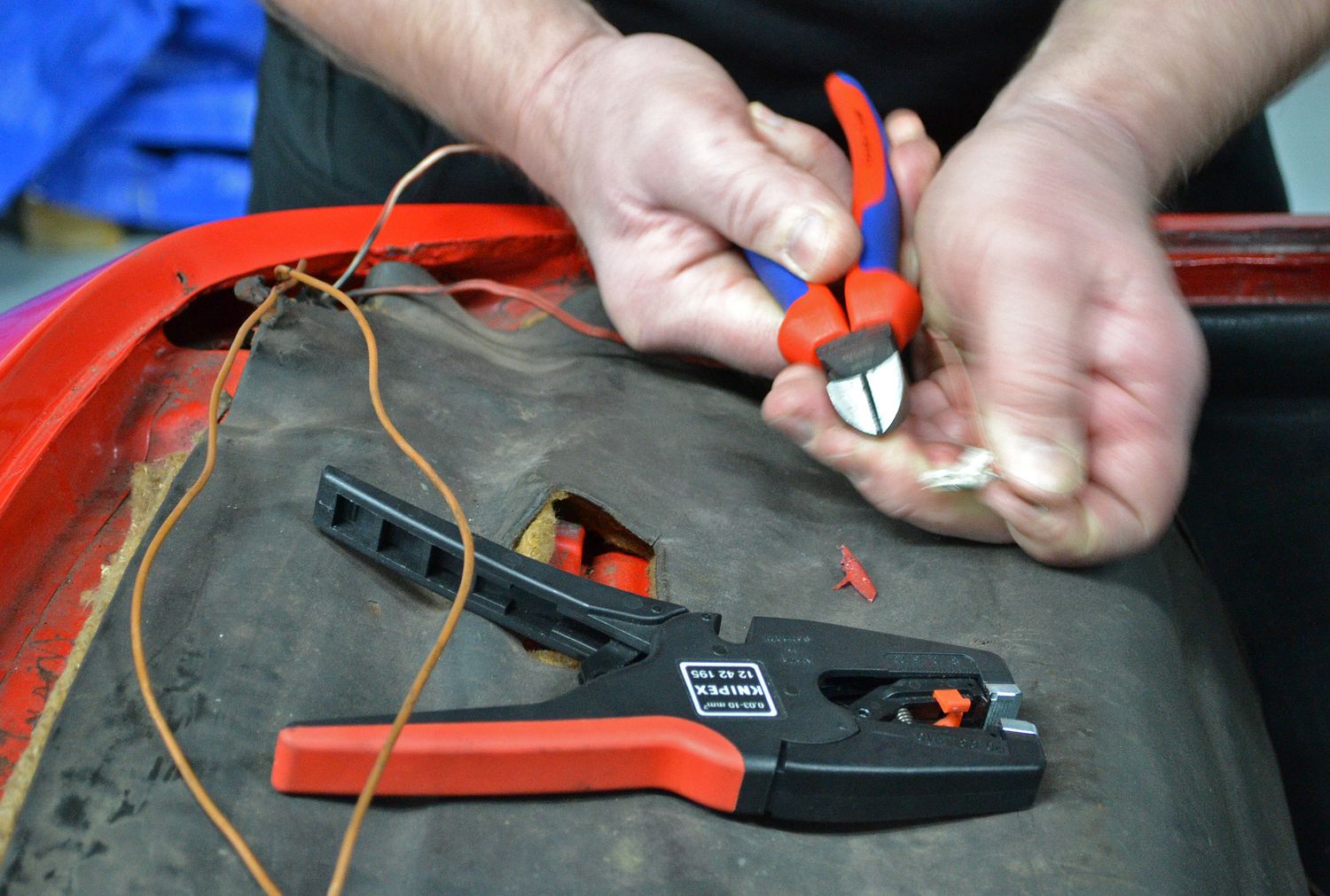 Knipex 08 21 185 Needle-Nose Combination Pliers